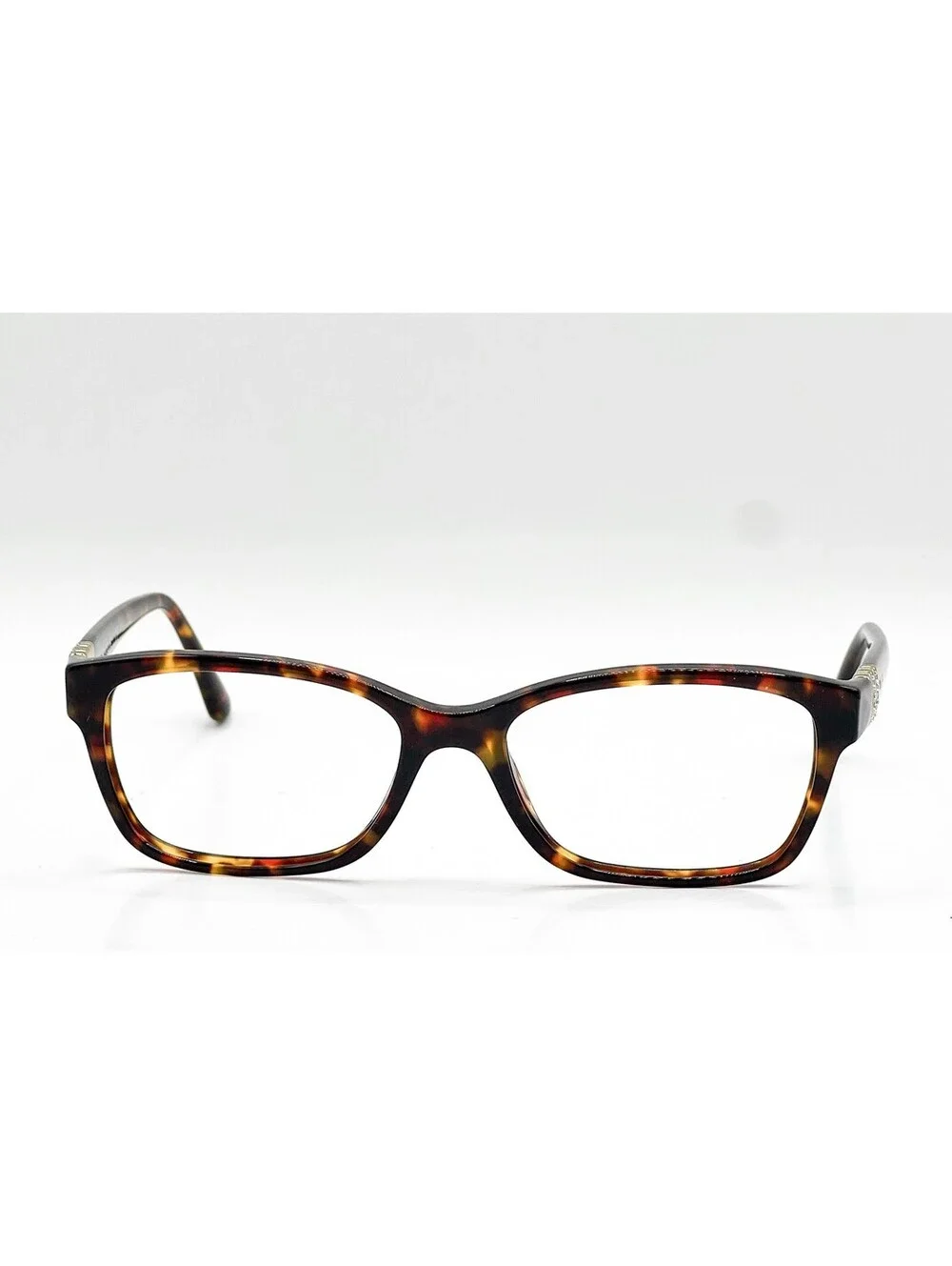 Vogue VO 2765-B W656 Dark Havana with Crystals Authentic Eyeglass Frames 53-16